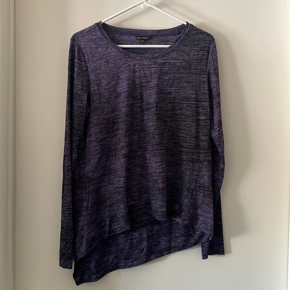 Like New Coco + Carmen Diagonal Hem Tee